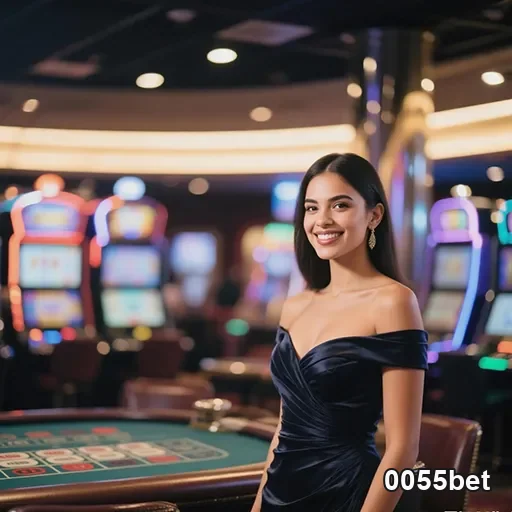 Imagem relacionada ao 0055bet, um casino online com jogos variados e promoções atrativas.